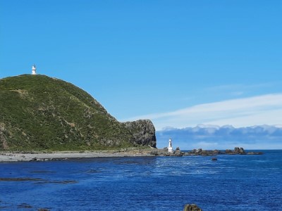 View from around Pencarrow lighthouse