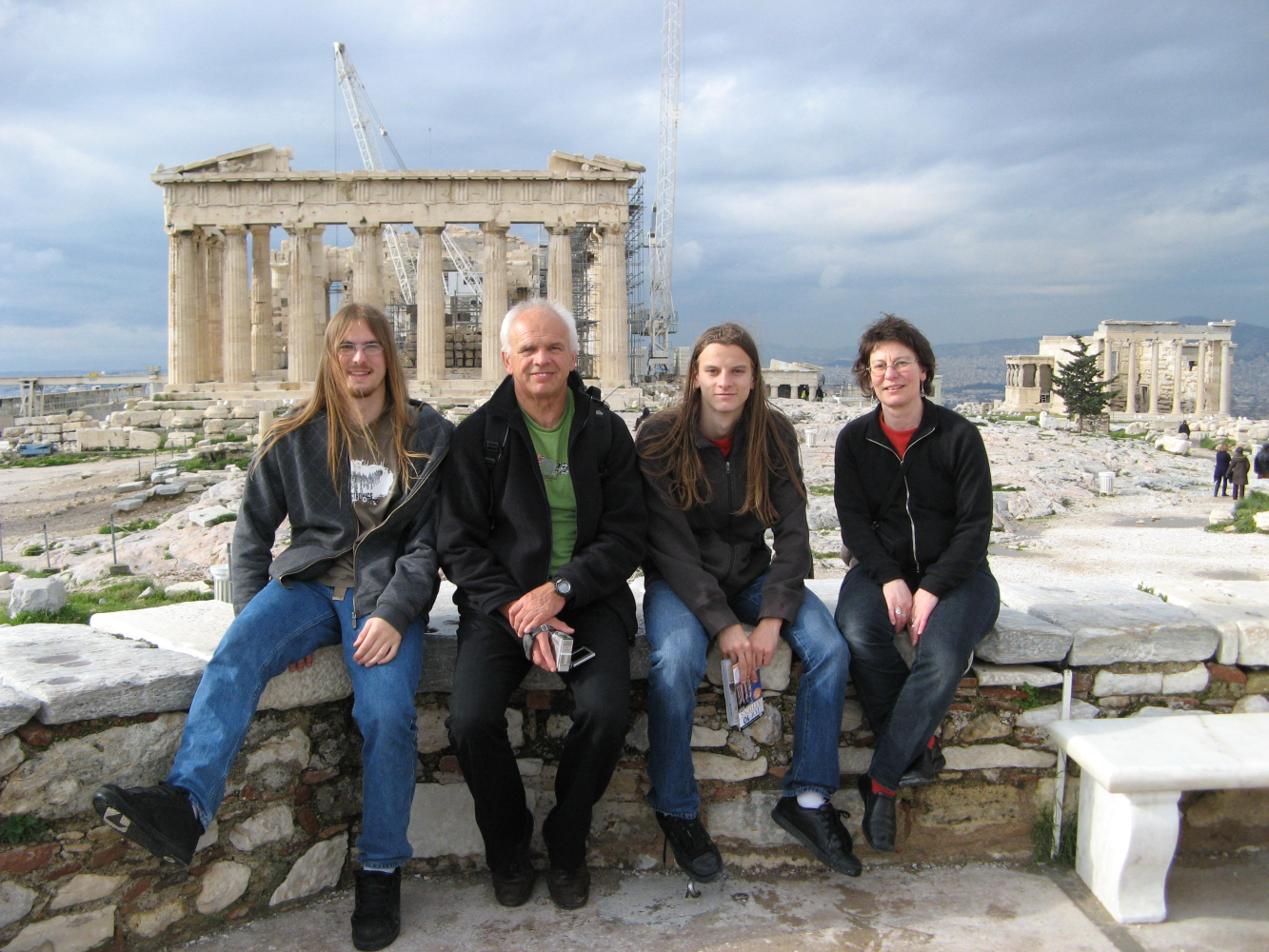 Family in Athens