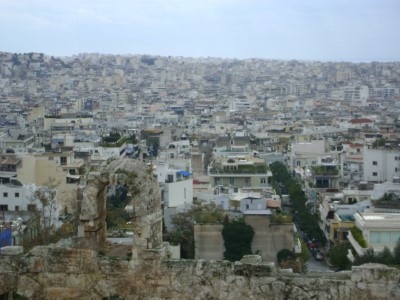 Athens - Odeon of Herodes