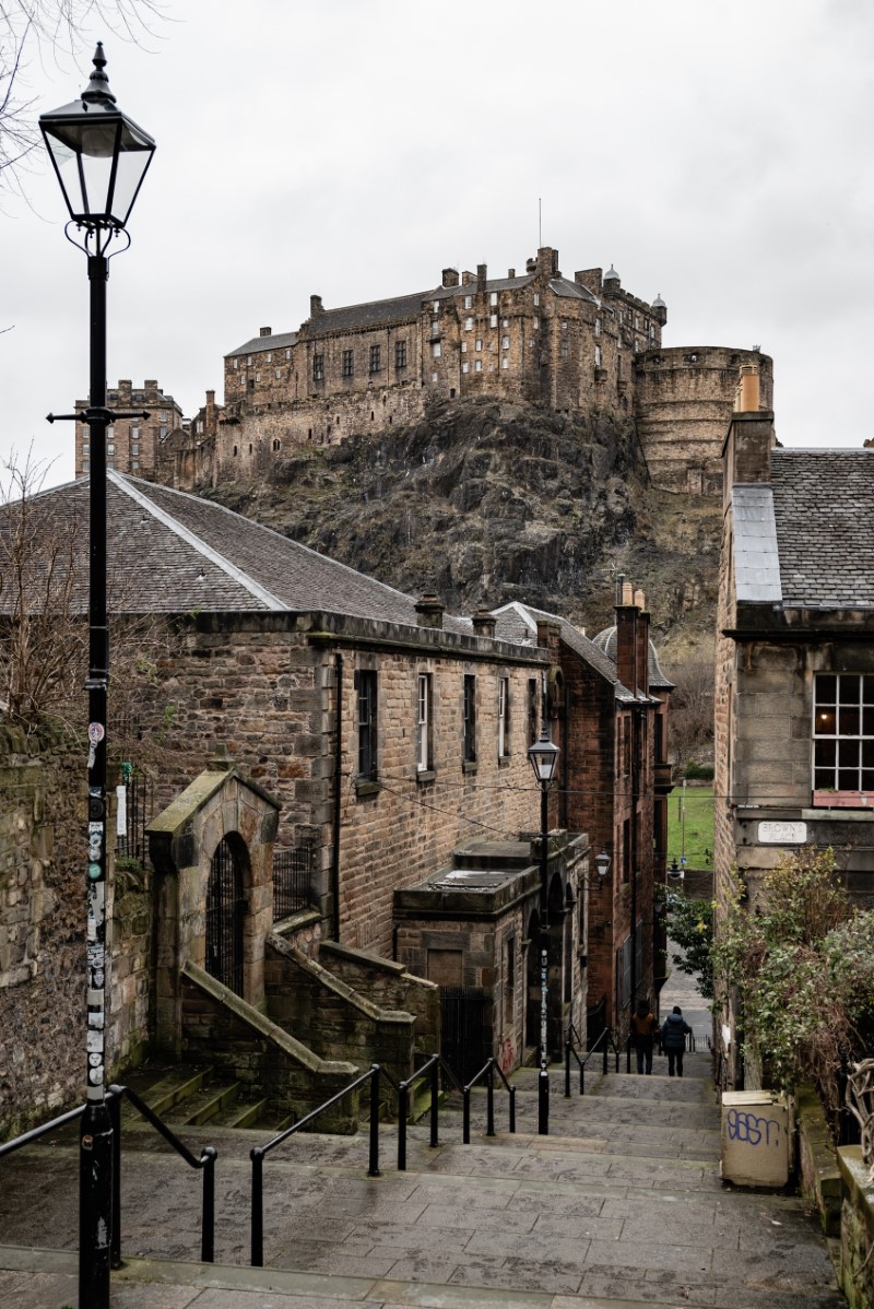 View of Edinburgh Castle