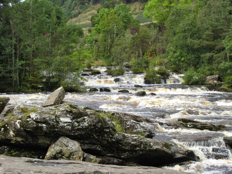 View of Falls of Dochart