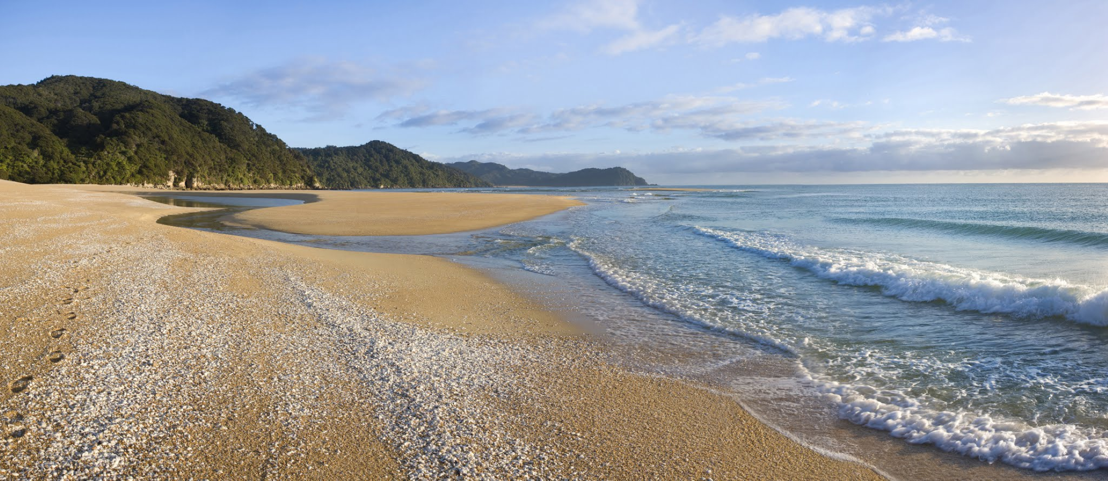 Awaroa Beach South Island New Zealand